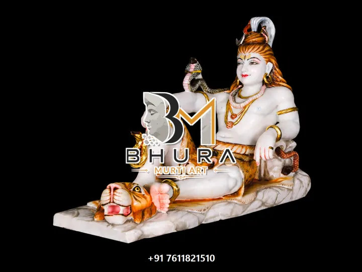 Exclusive Shiv Shankar Marble Statue Collection